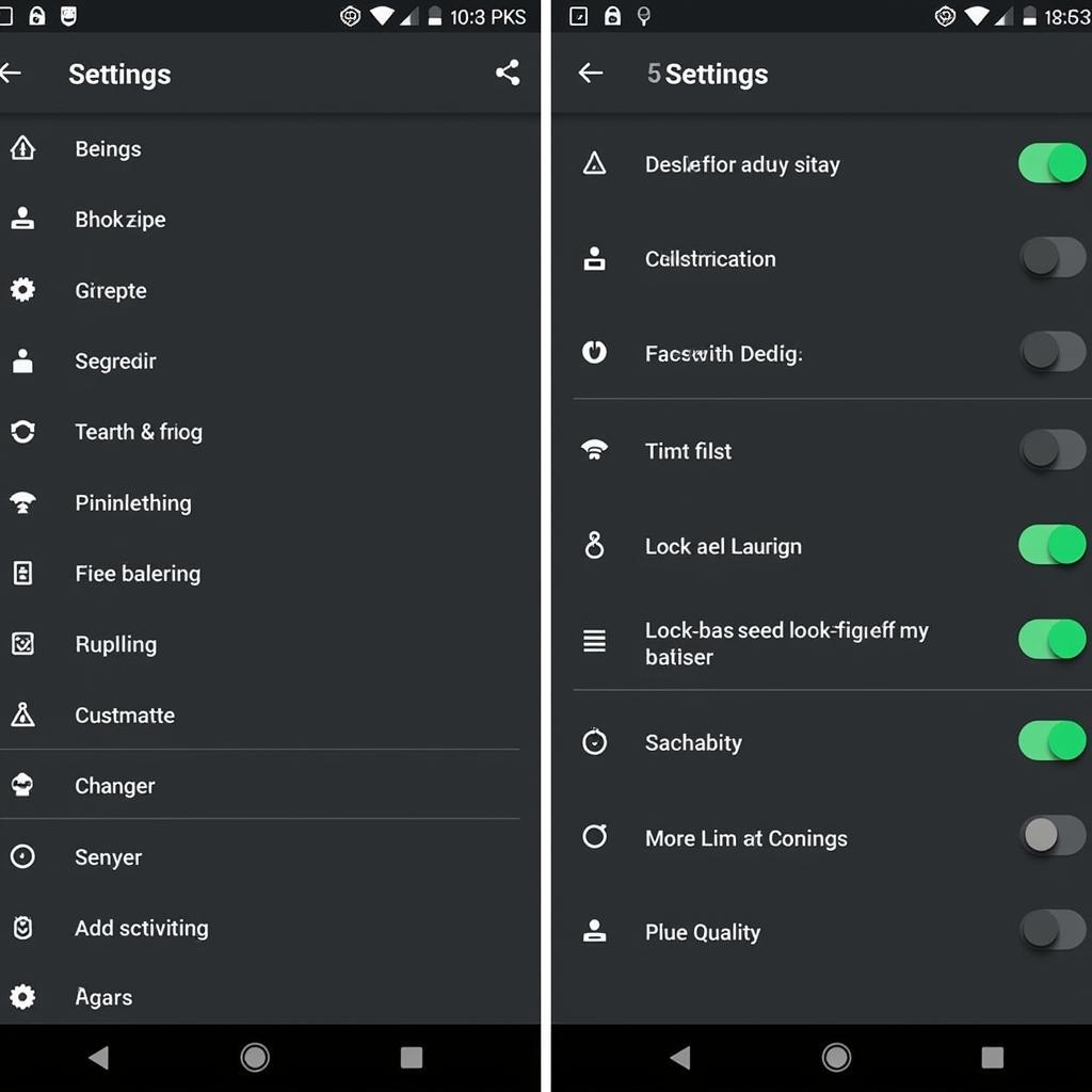 3D Lock Pro APK Settings