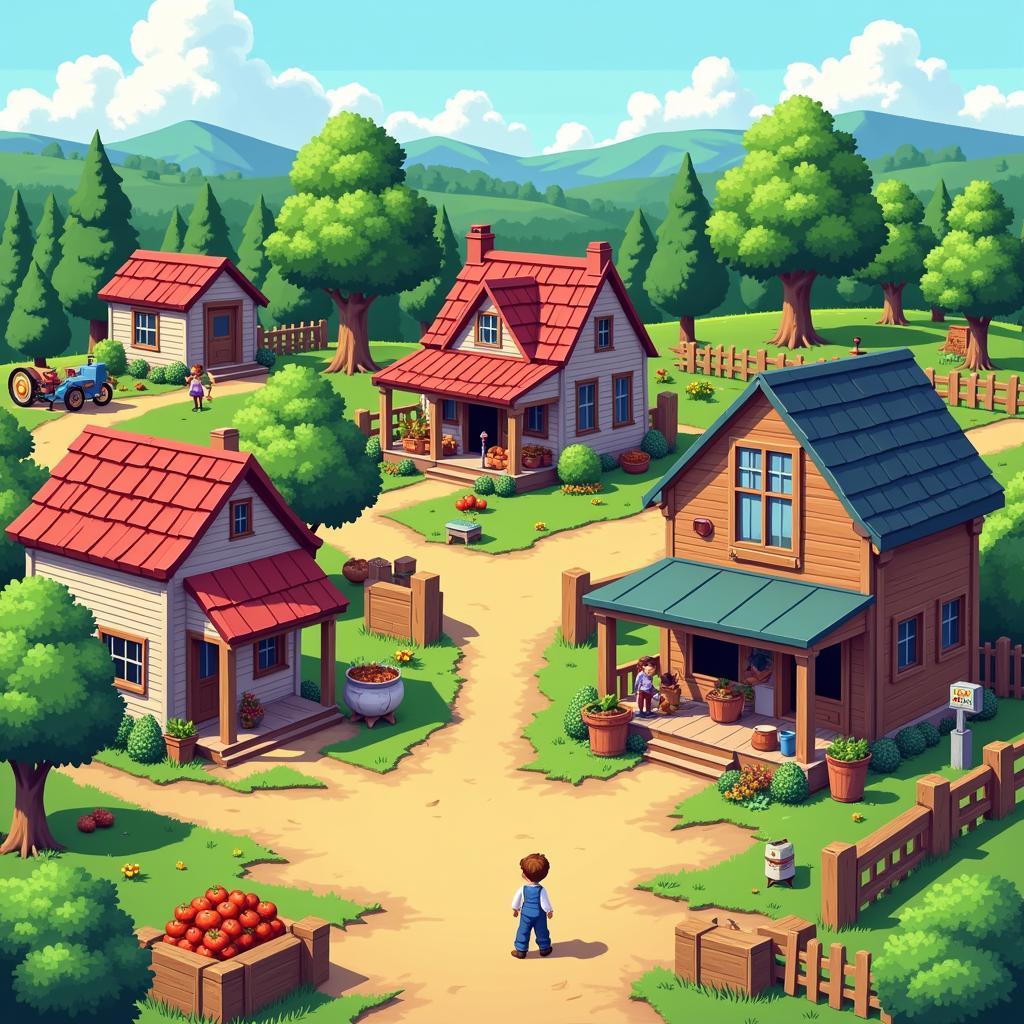 8-Bit Farm Town