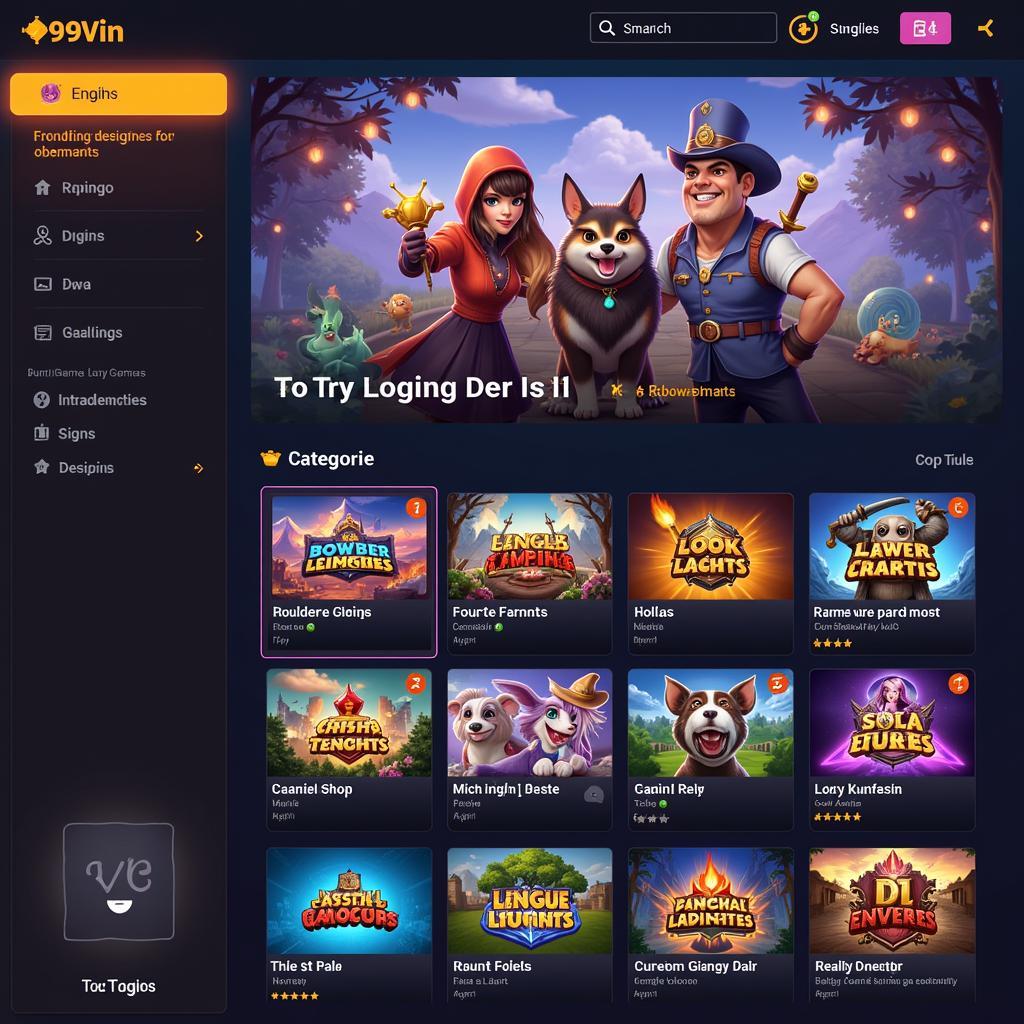 99Vin APK Game Lobby