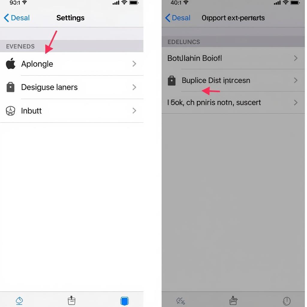 Accu-Chek Connect App Settings Menu