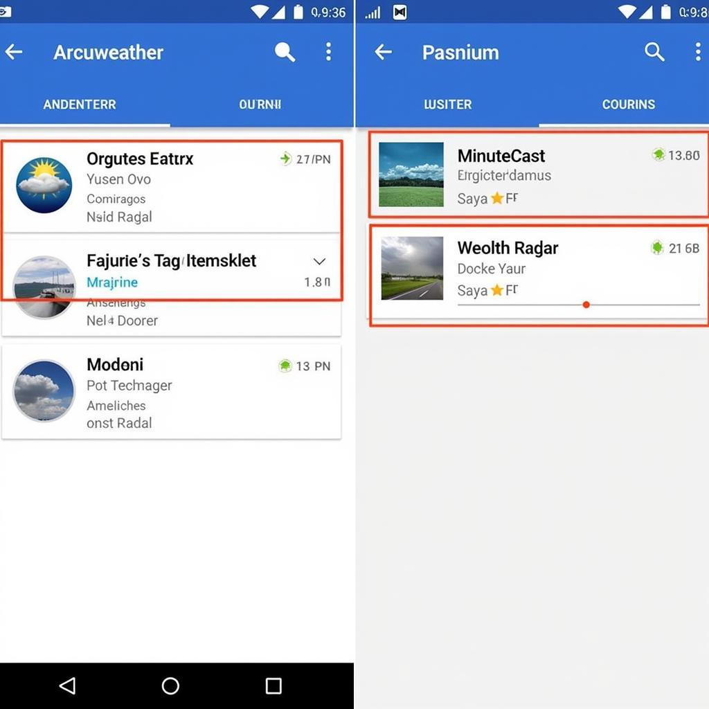 Accuweather Platinum APK Mod Interface