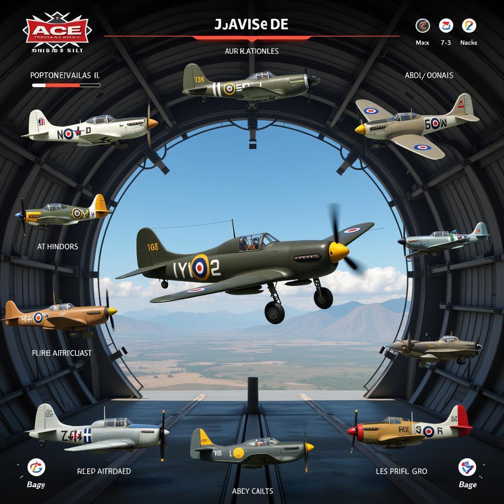 Ace Academy Skies of Fury aircraft selection