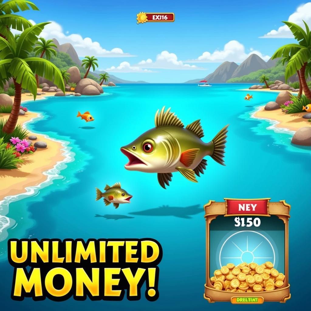 Ace Fishing Mod Apk Gameplay