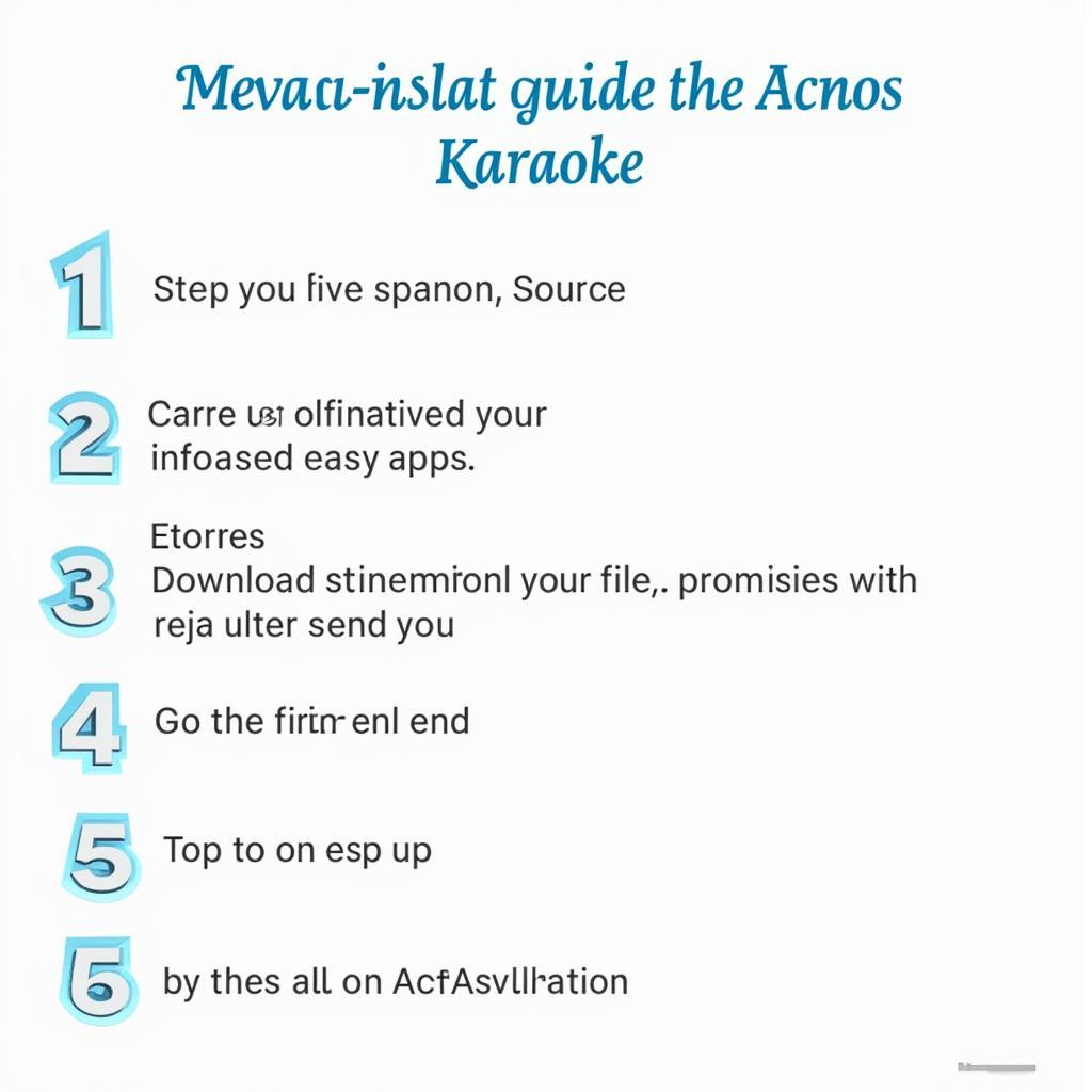 Acnos Karaoke APK download process on smartphone