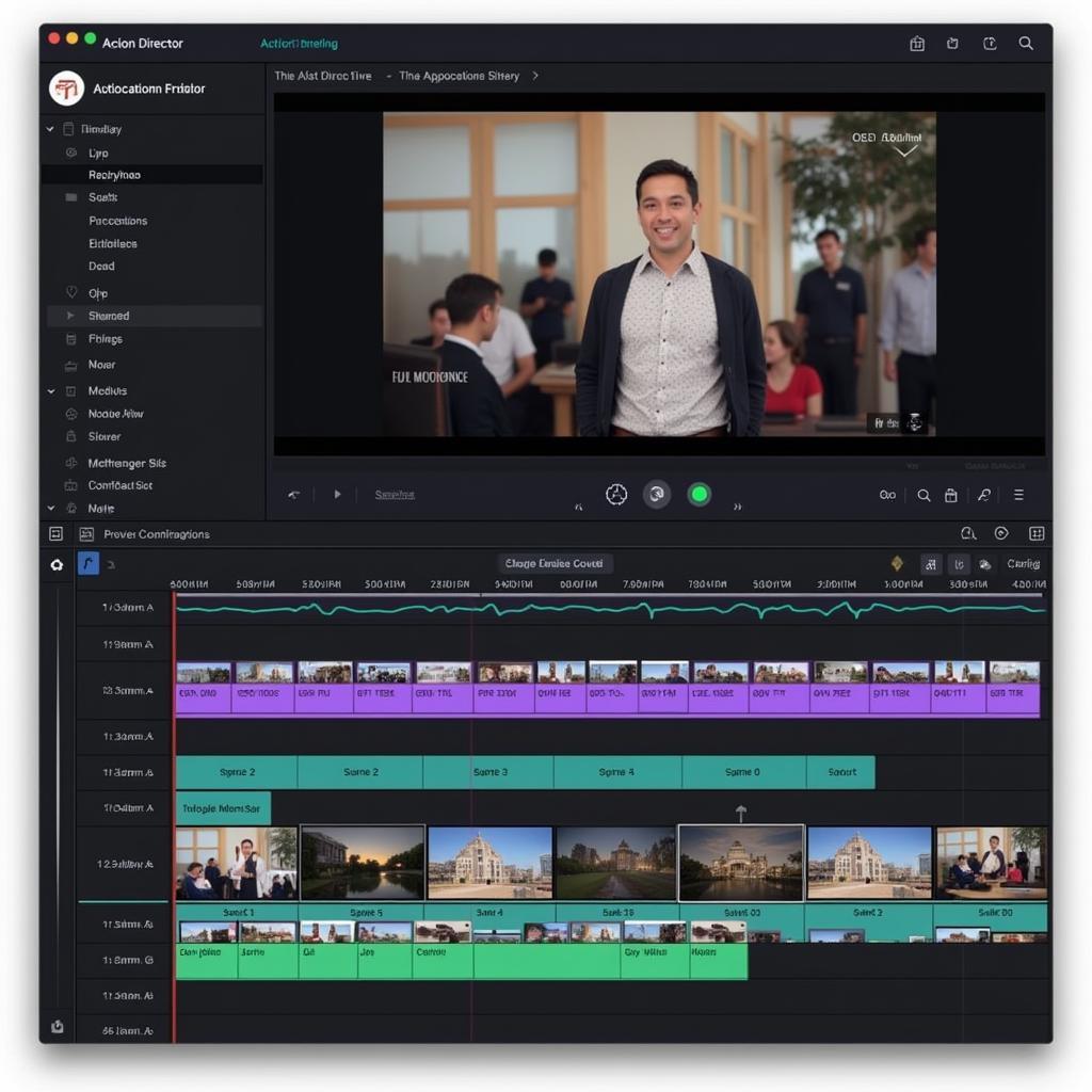 Editing with Action Director APK