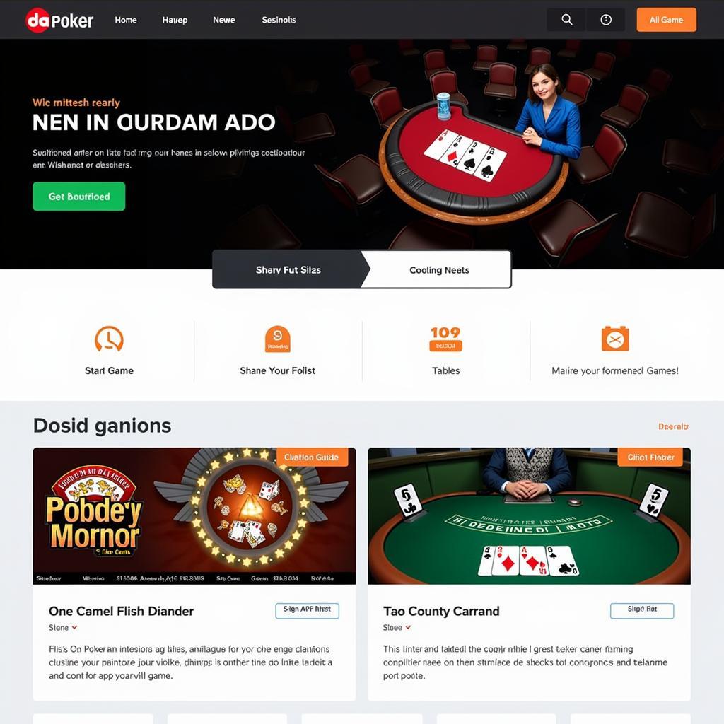 Ada Poker APK Homepage