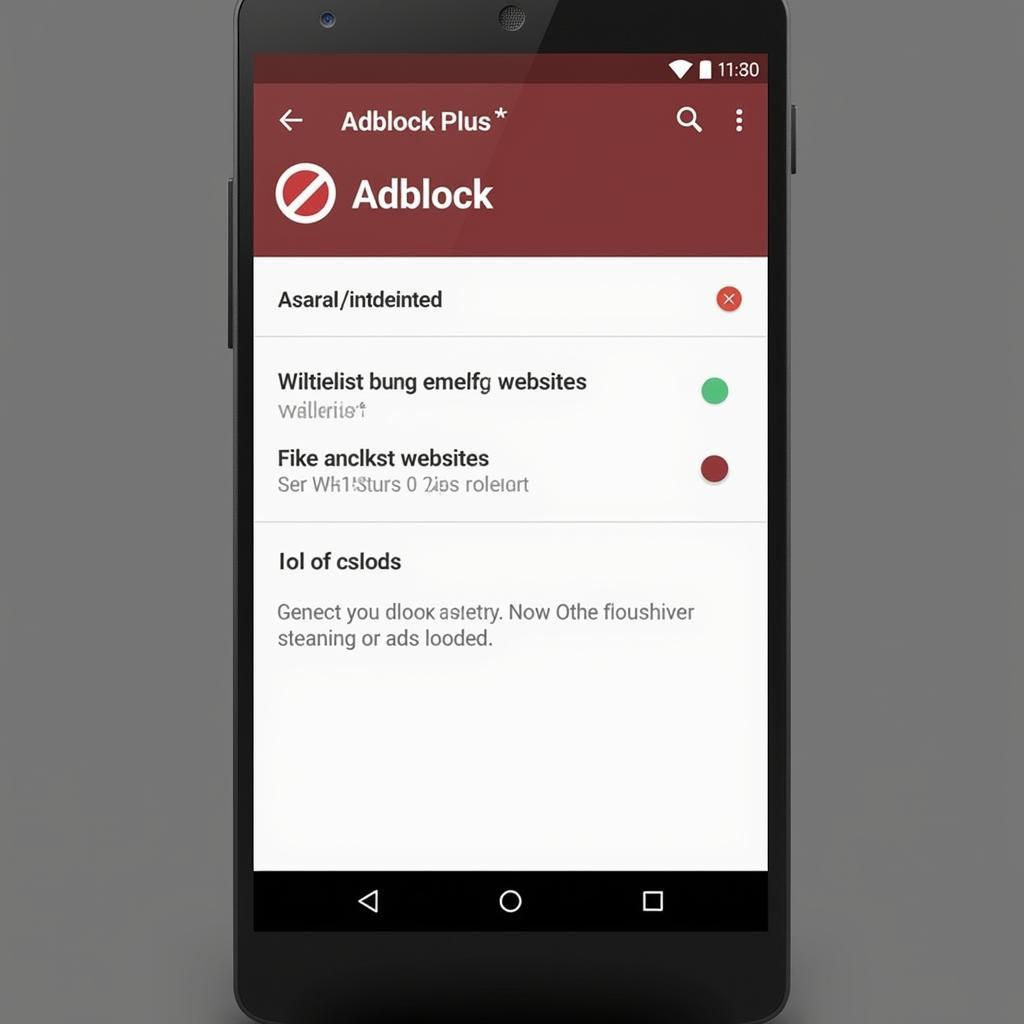 Adblock Plus Interface in 2018