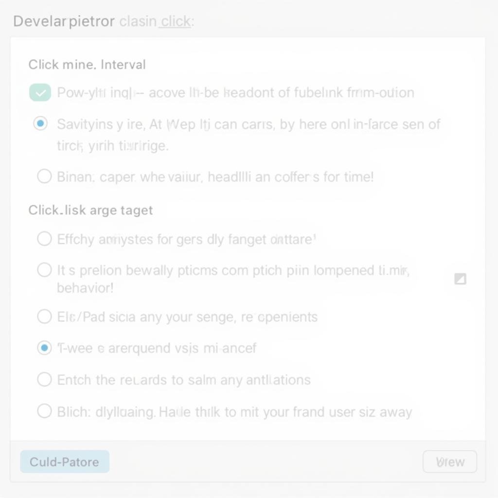 Adfly Auto Clicker Settings