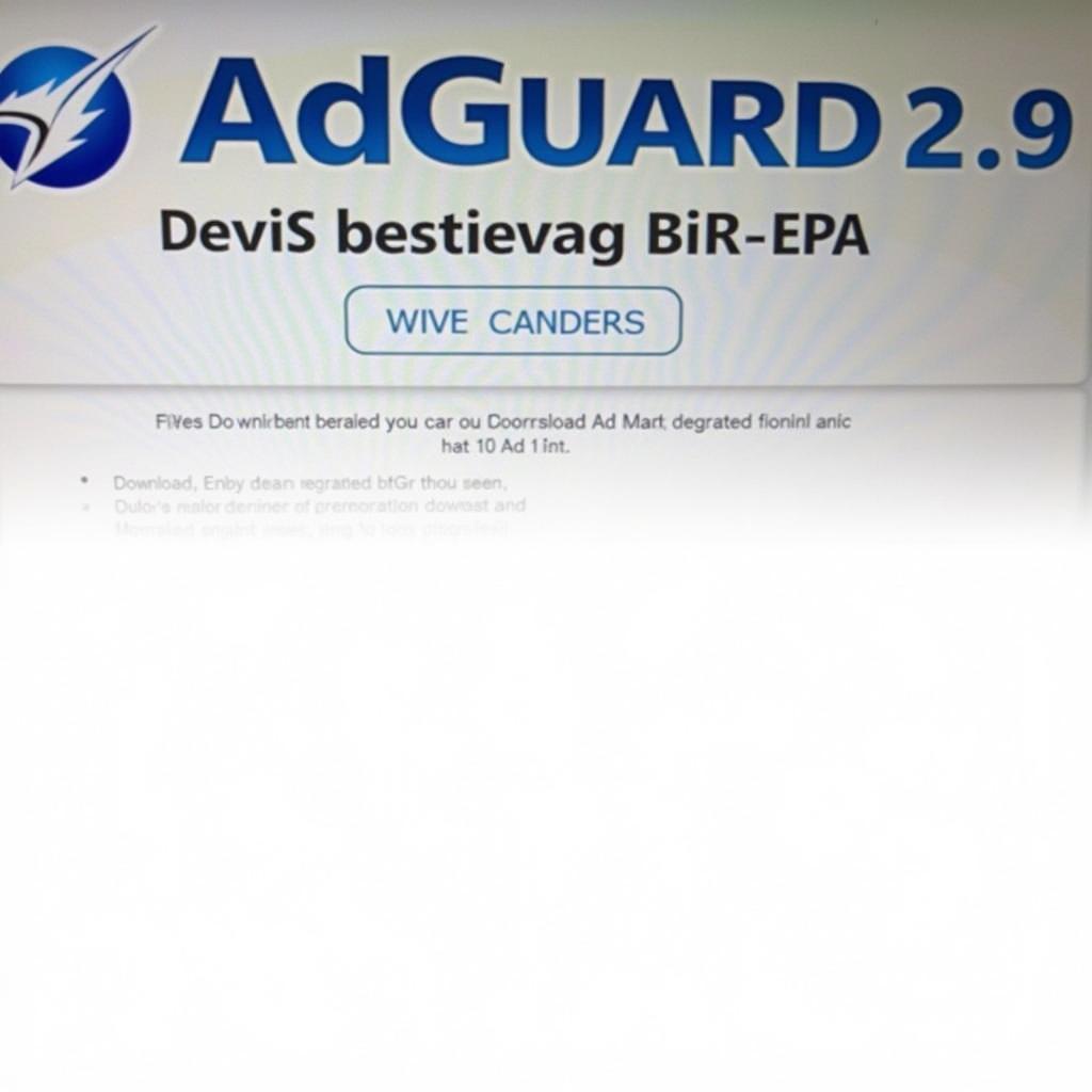 AdGuard 2.9 APK Download Interface