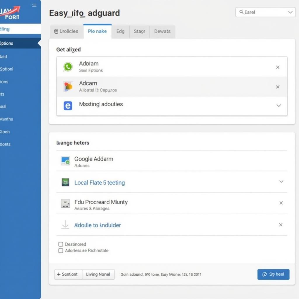 Adguard APK Interface