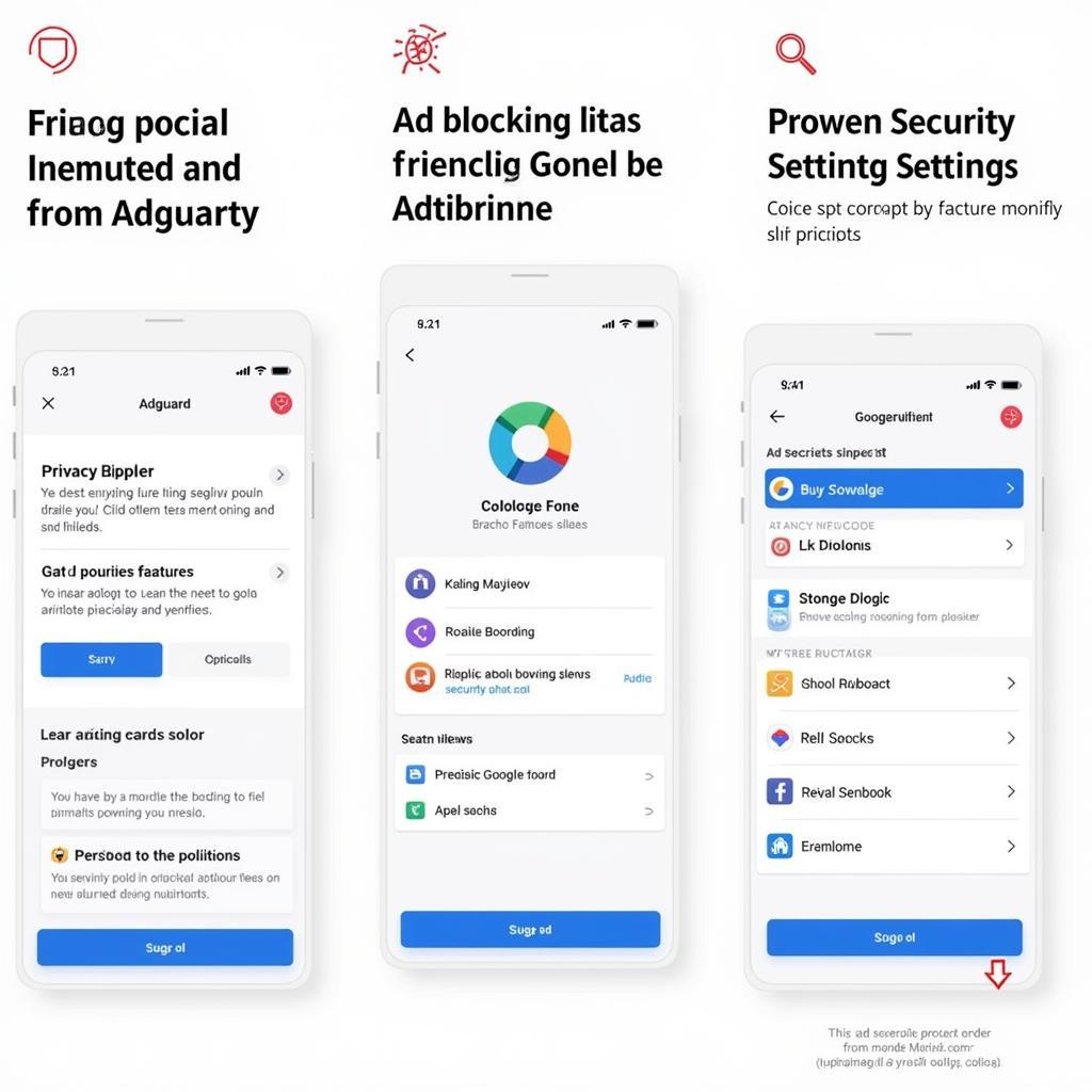 Adguard App Interface Screenshot