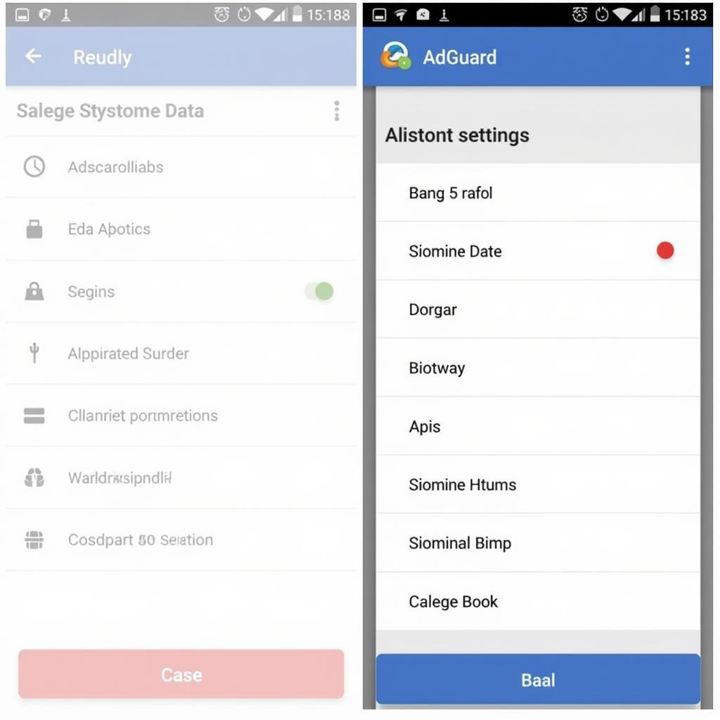 AdGuard Premium APK Interface