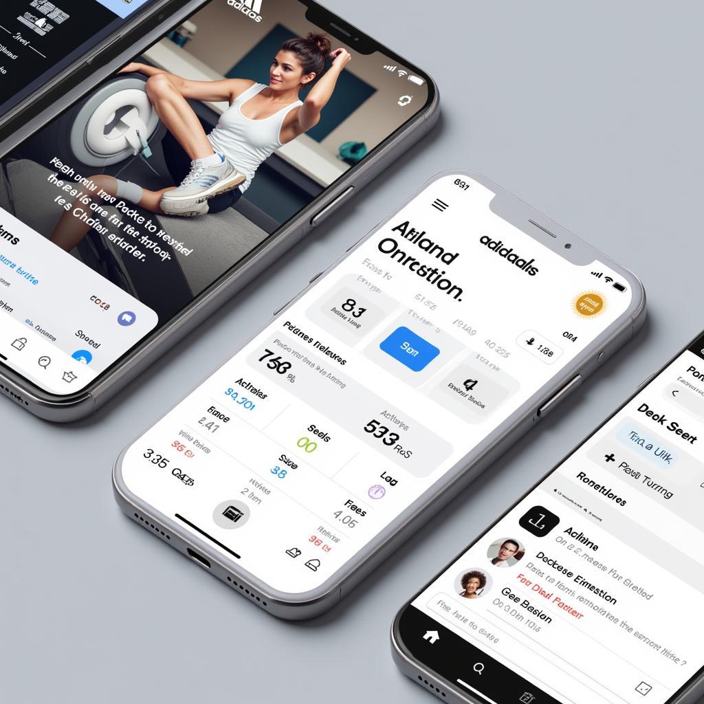 Adidas App Interface