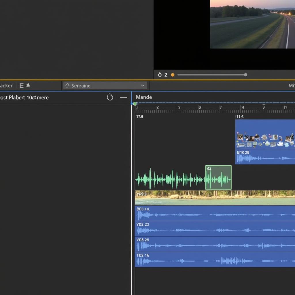 Adobe Premiere Clip Pro Editing Timeline