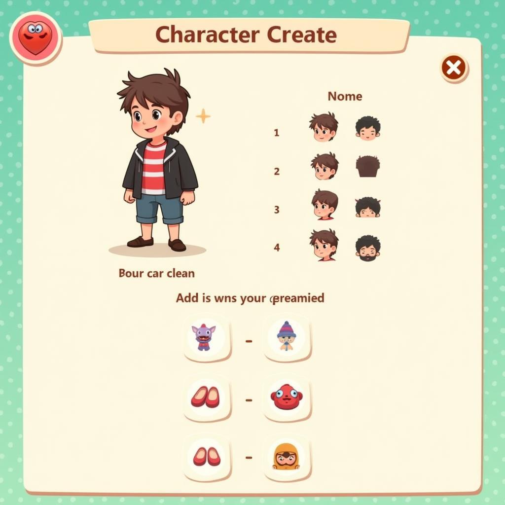 Adorable Home Character Creation