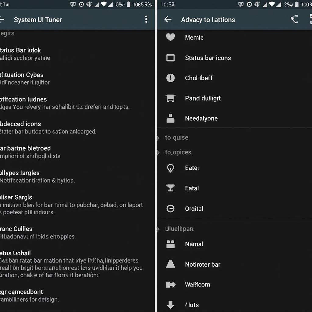 System UI Tuner in Advance Menu APK 