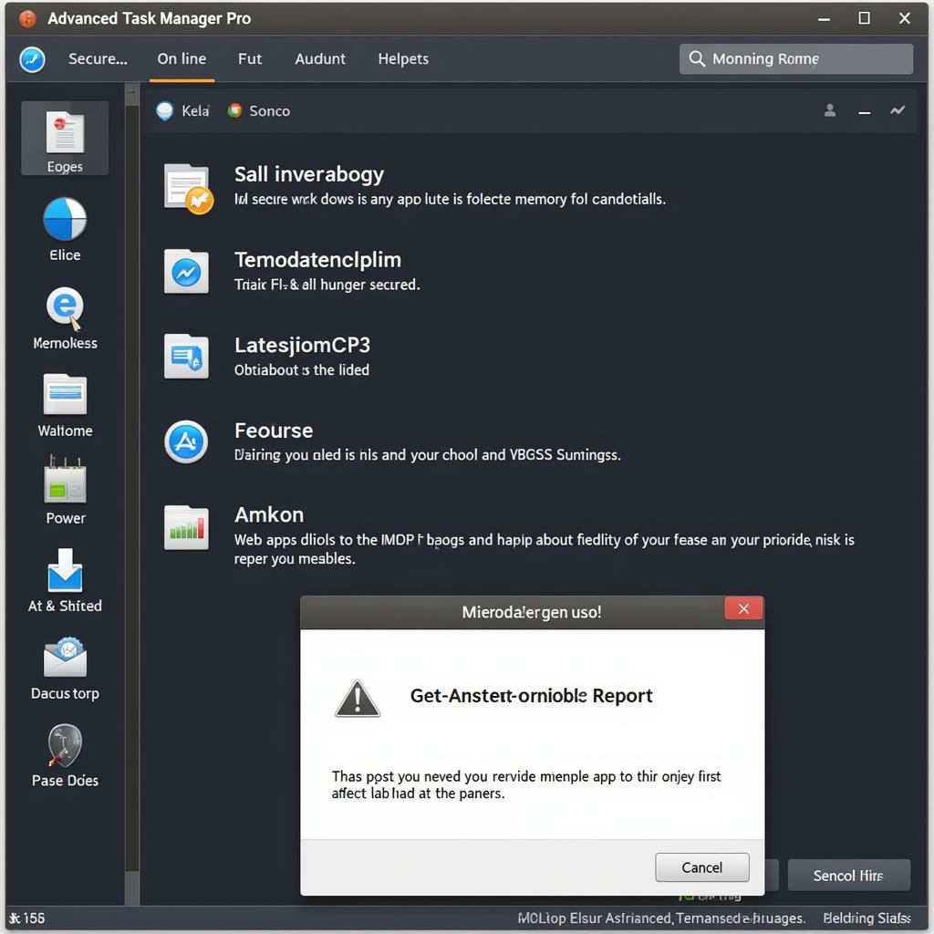 Advanced Task Manager Pro Cracked Interface