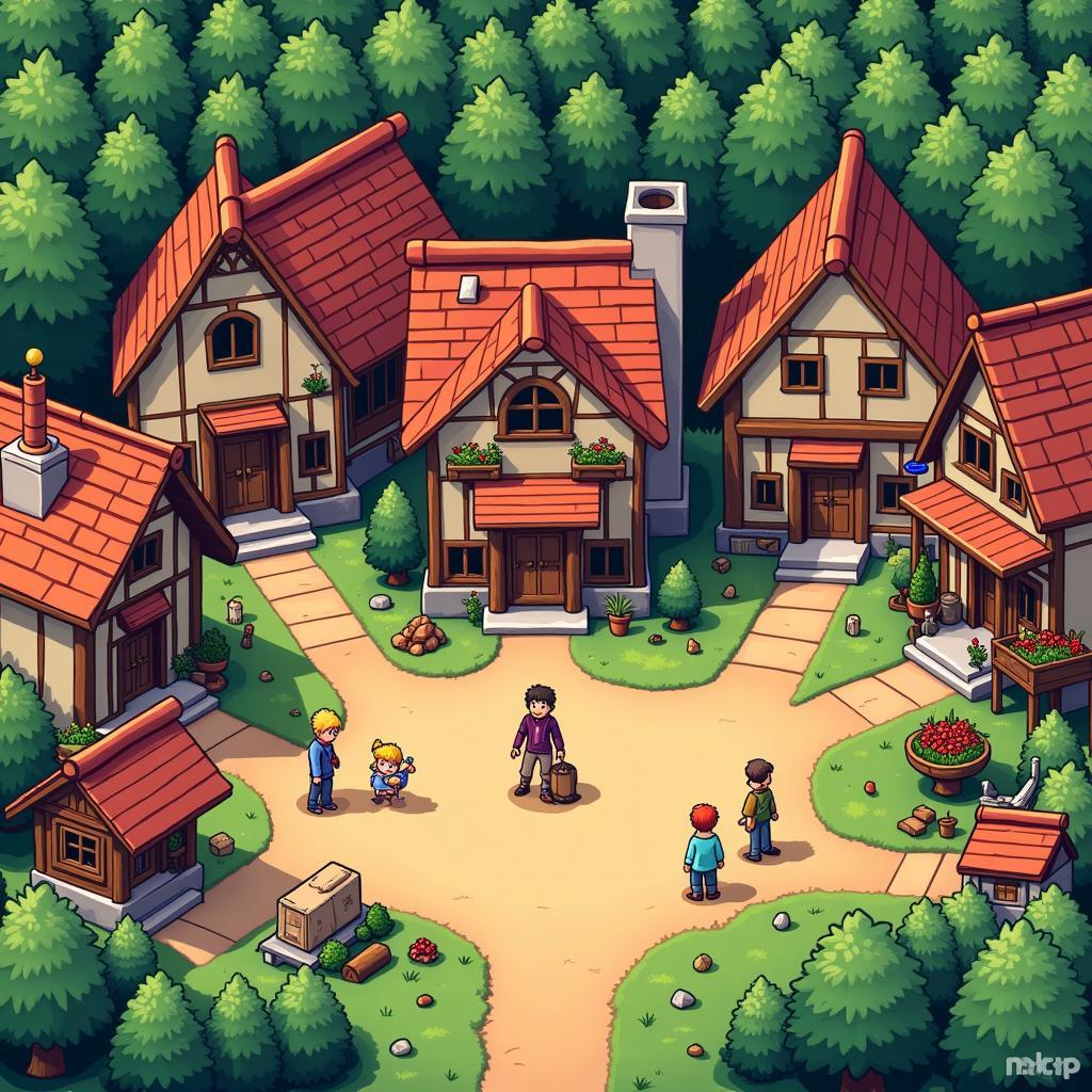 Adventure Town Gameplay Screenshot