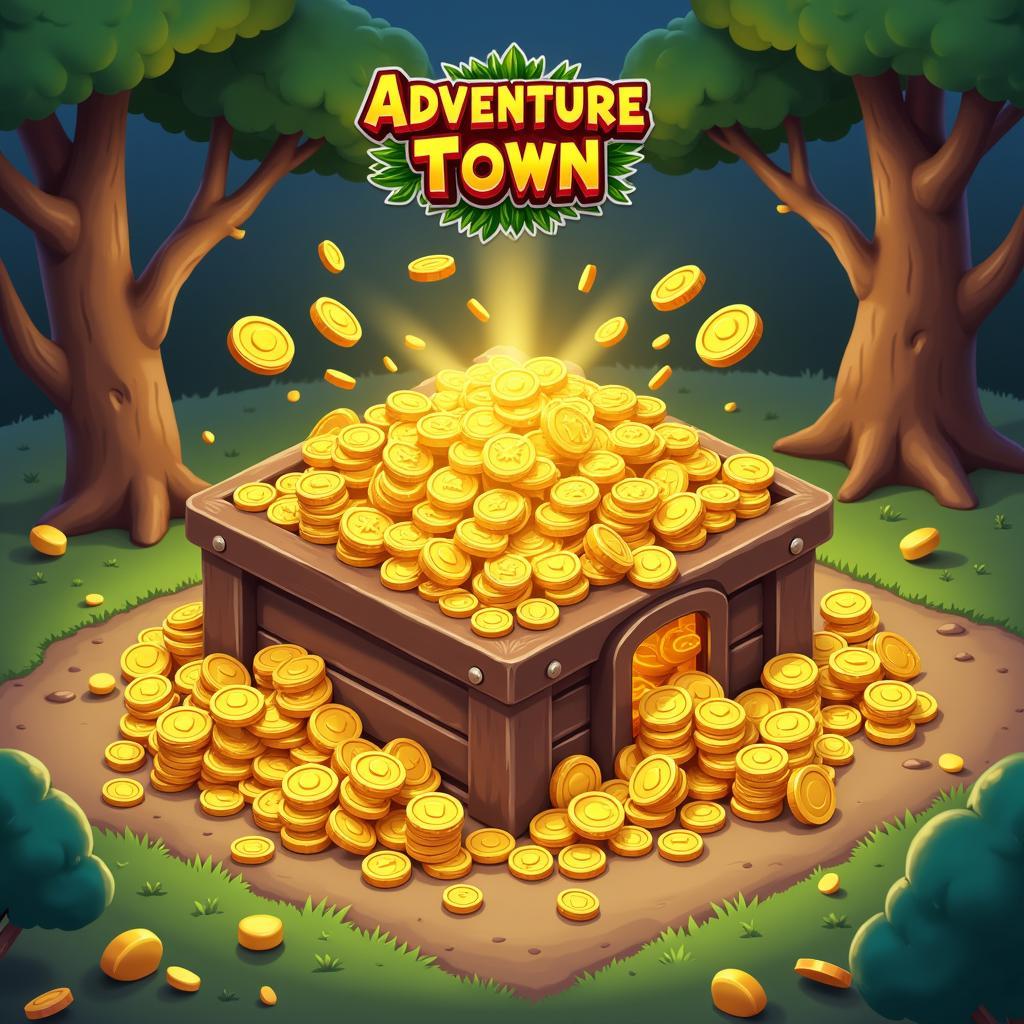 Adventure Town with Unlimited Gold