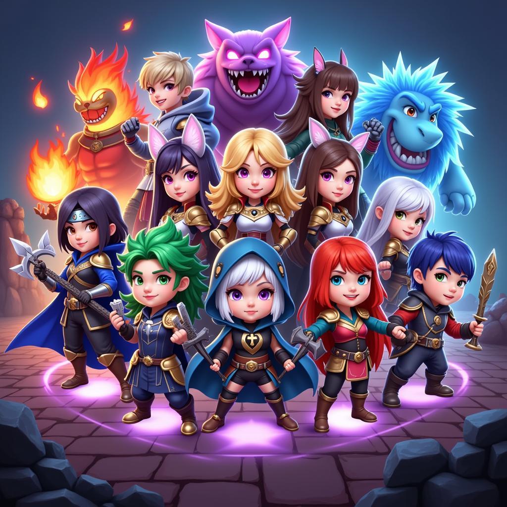 AFK Arena Mod APK Heroes