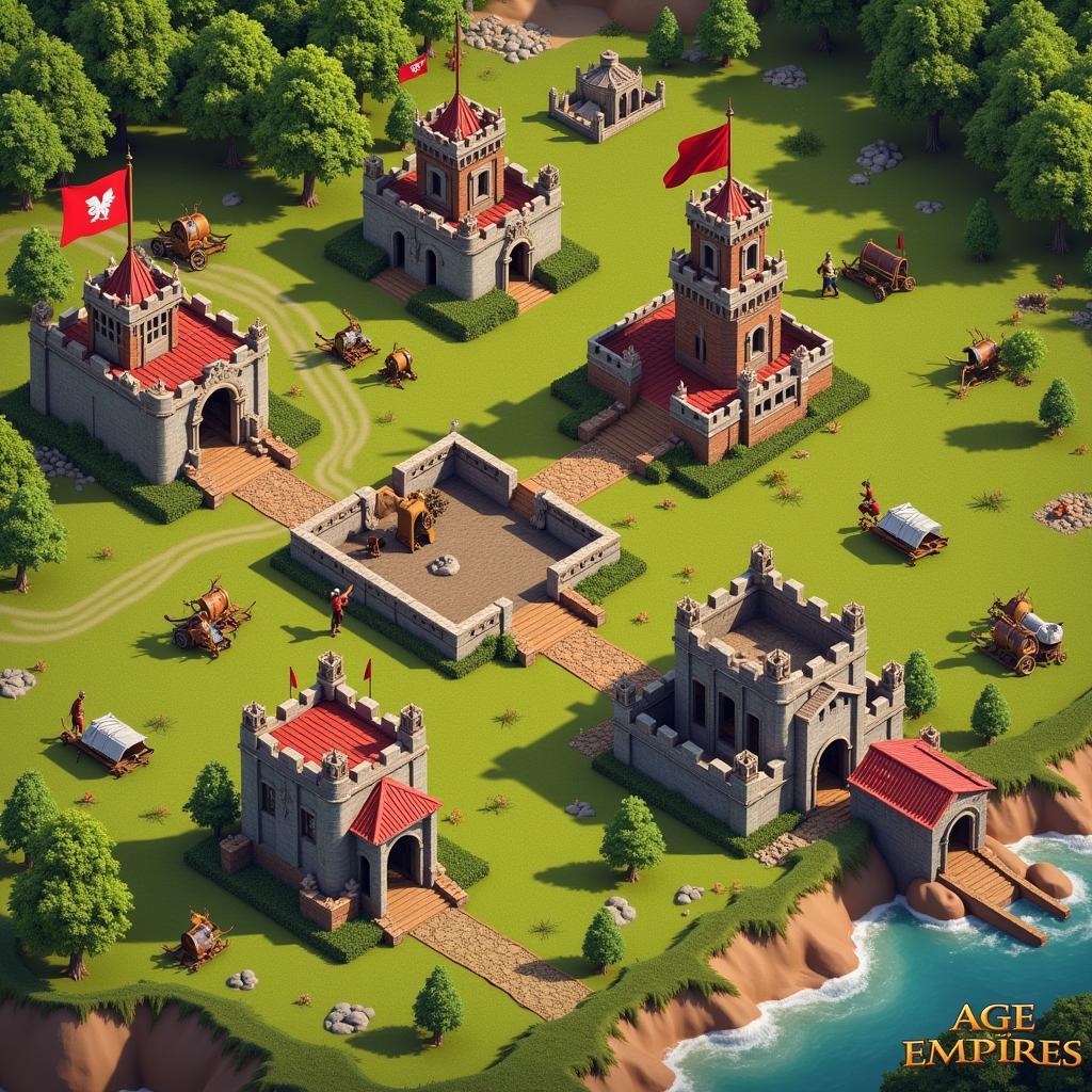 Age of Empires Castle Siege Gameplay Screenshot