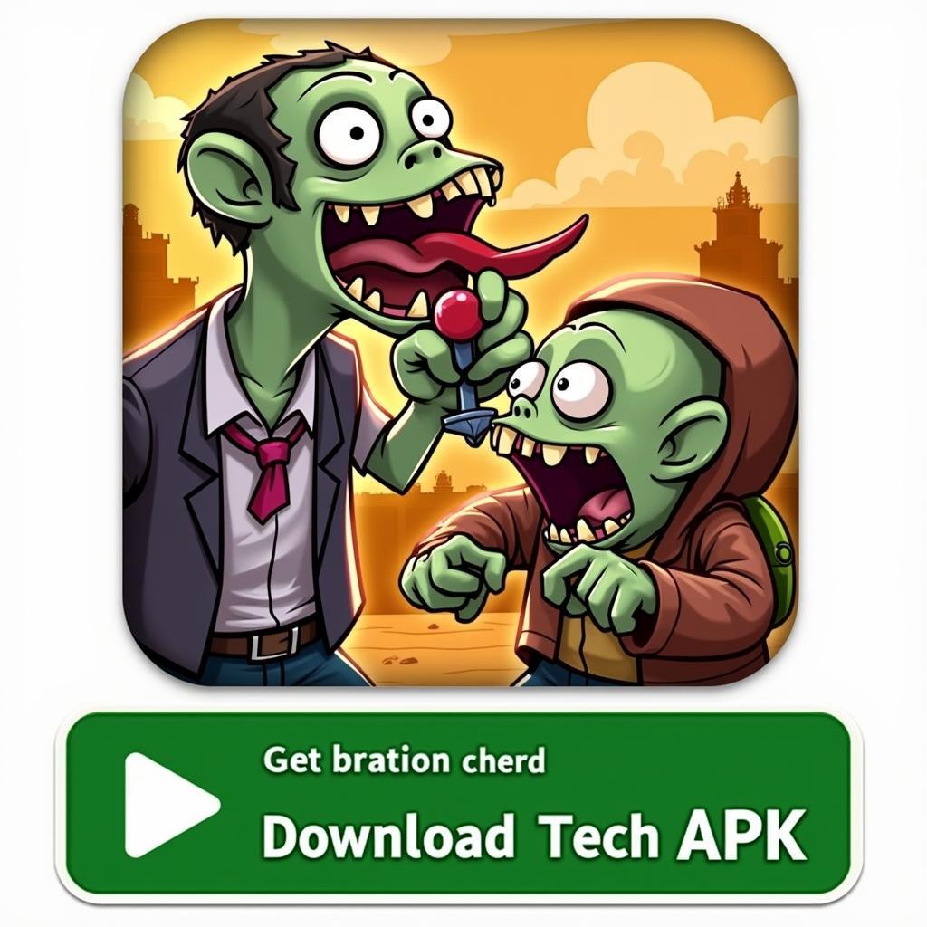 Age of Zombies 2 Mod APK Download Button