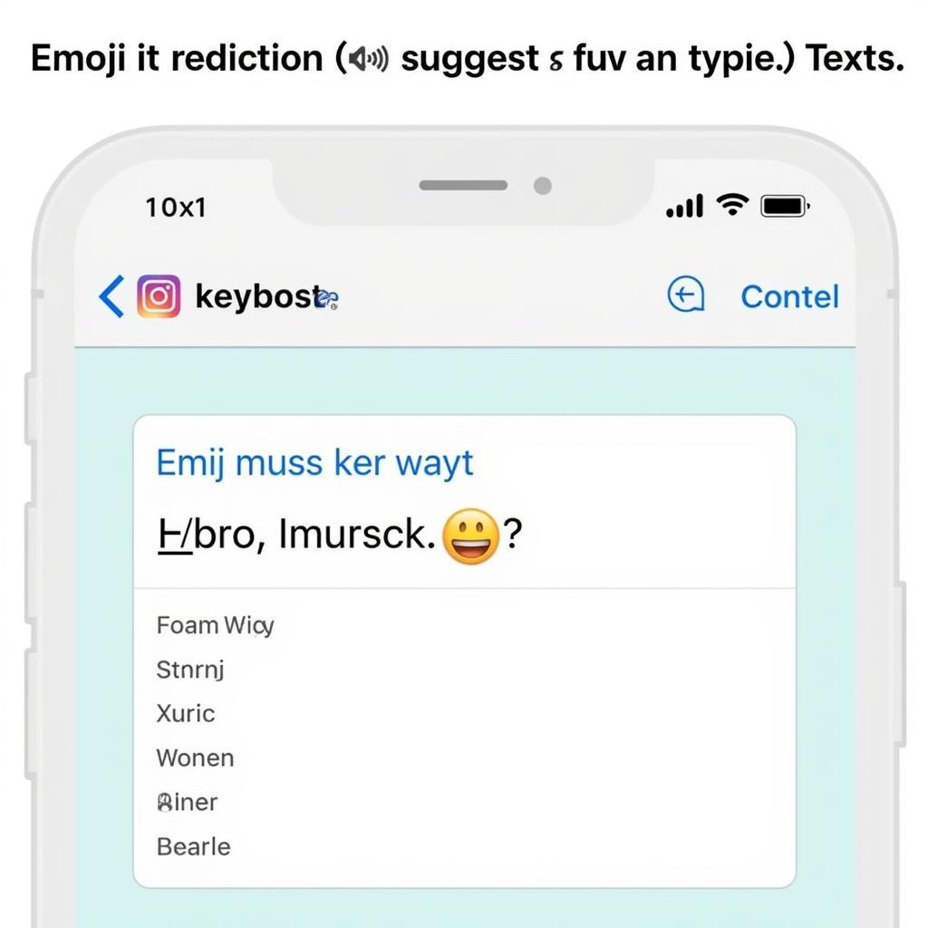 AI Type Keyboard Plus Emoji Predictions