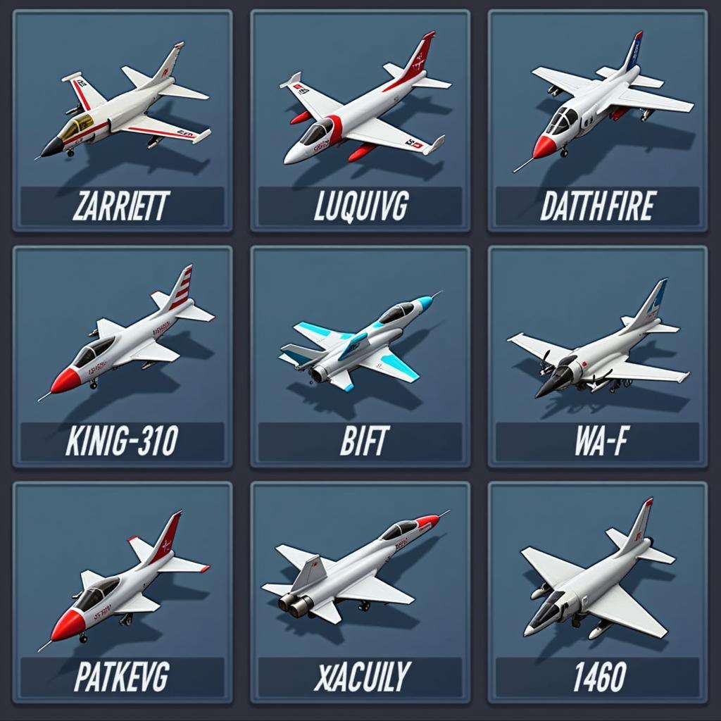 Air Combat Mod APK Aircraft Selection