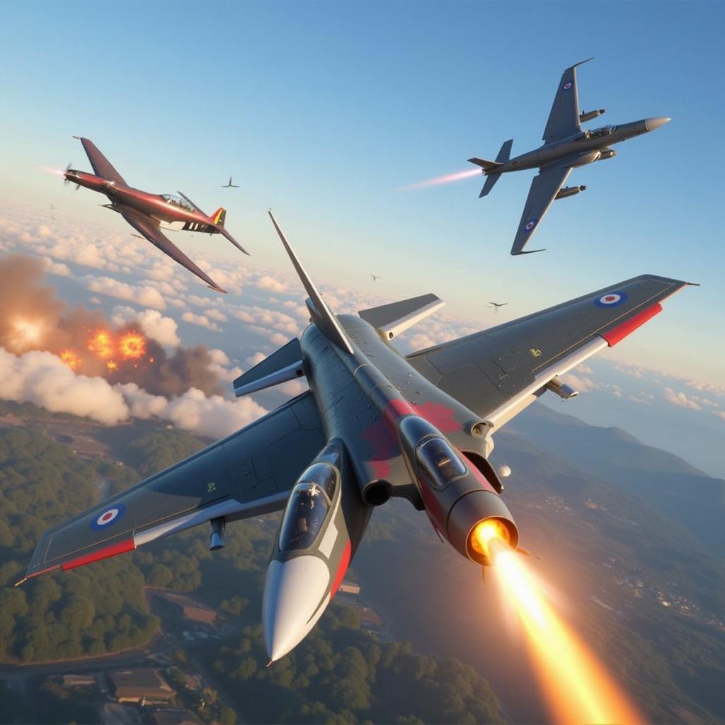 Air Combat Mod APK Gameplay