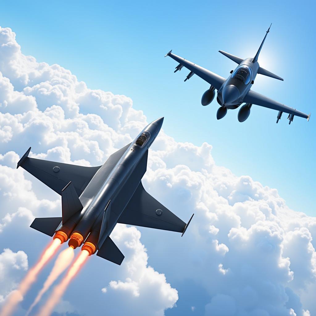 Air Supremacy Jet Fighter Mod APK Gameplay