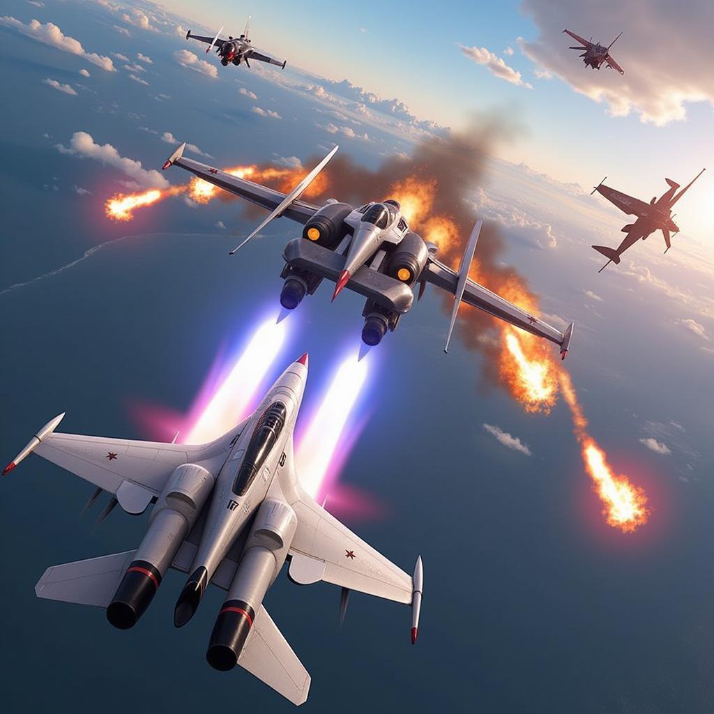 Airfighters Mod Apk Gameplay Screenshot