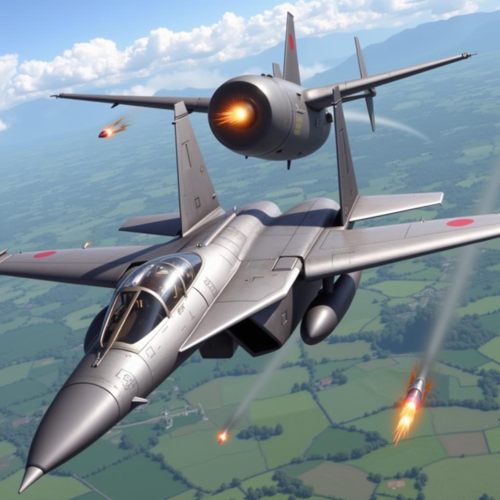 AirFighters Pro Mod APK Gameplay Screenshot