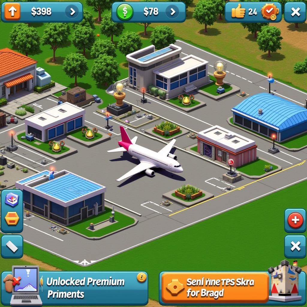 Airline Tycoon Manager Hack Gameplay Screenshot