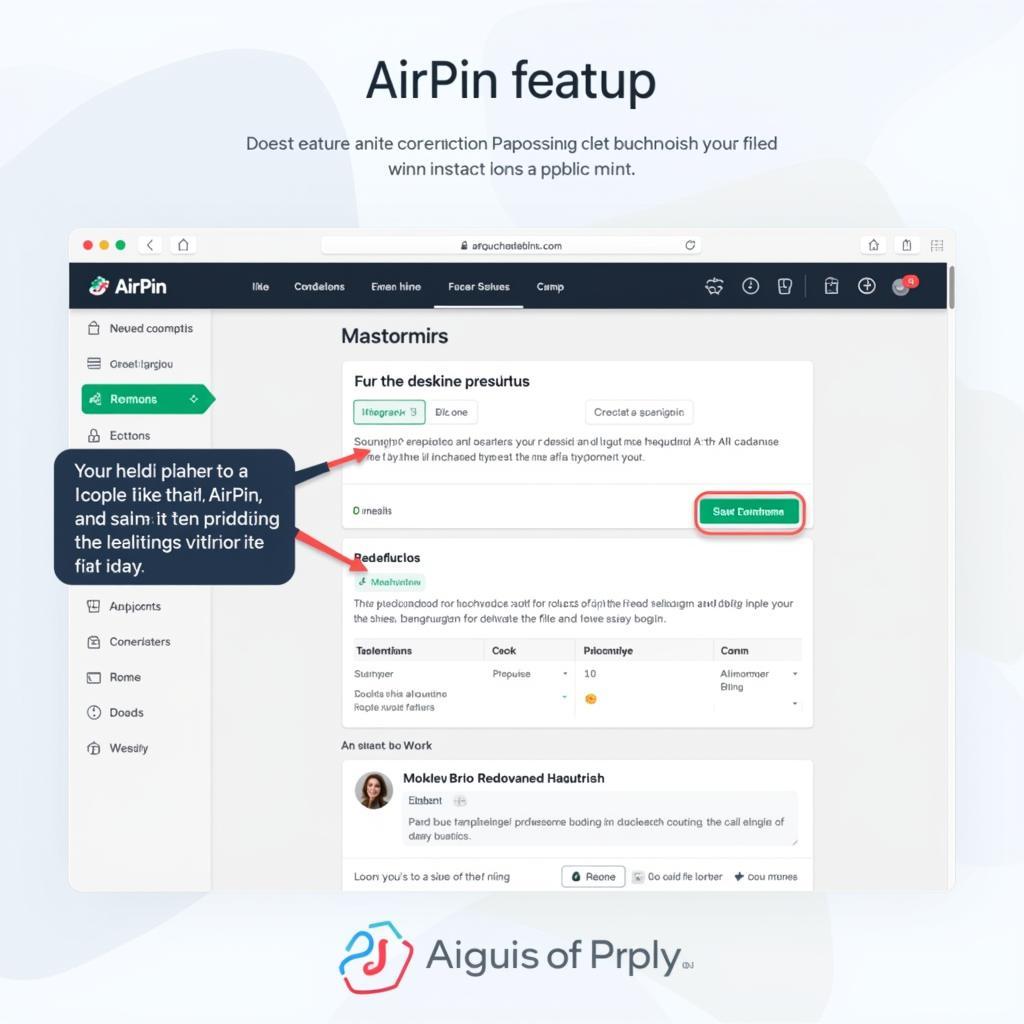 AirPin Pro Interface