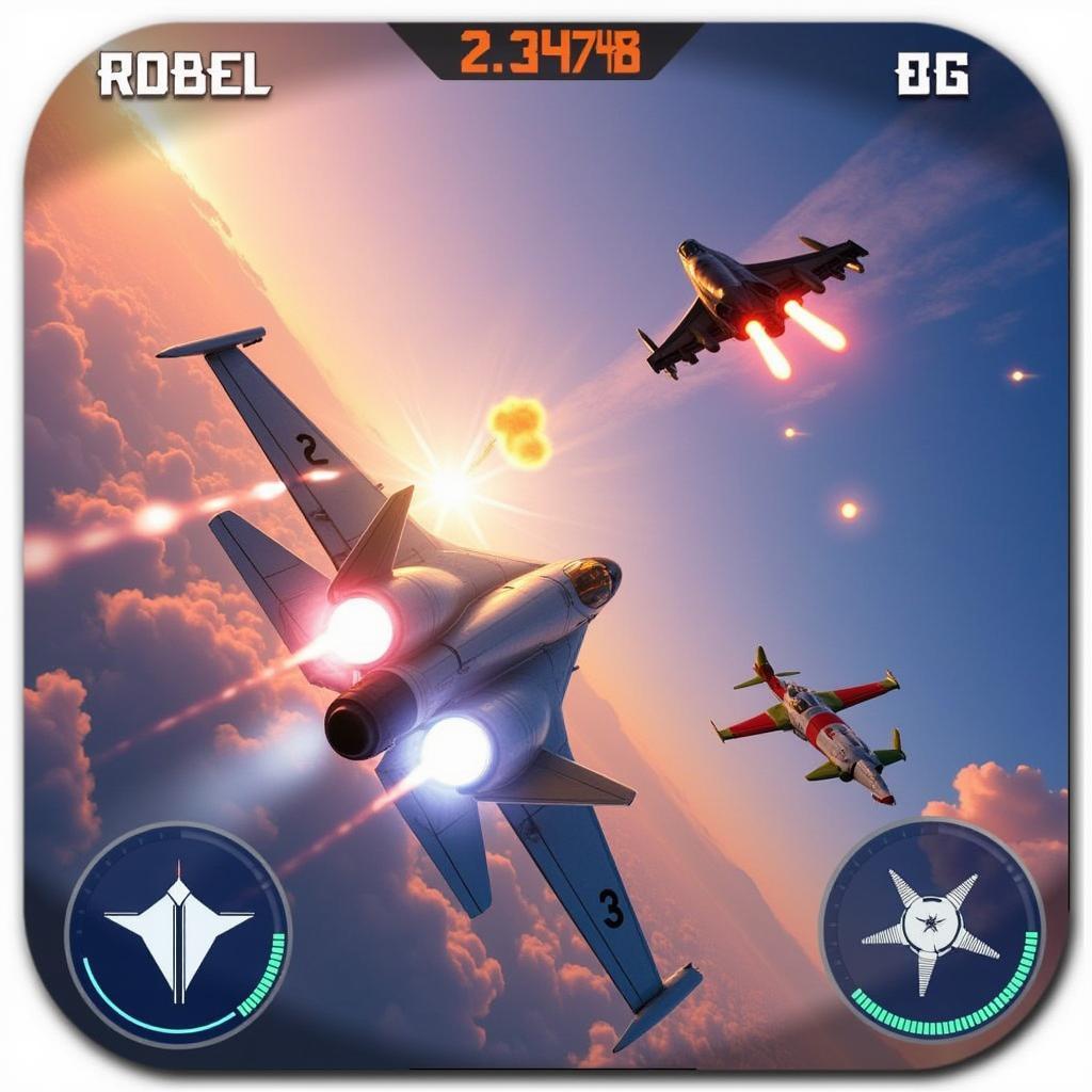 Airplane Invasion Gameplay Screenshot