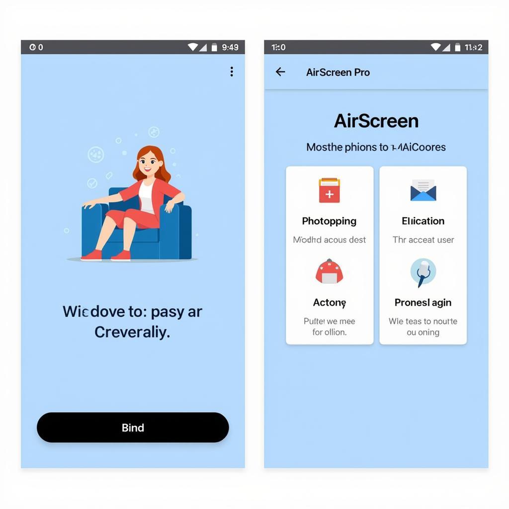 AirScreen Pro APK Interface