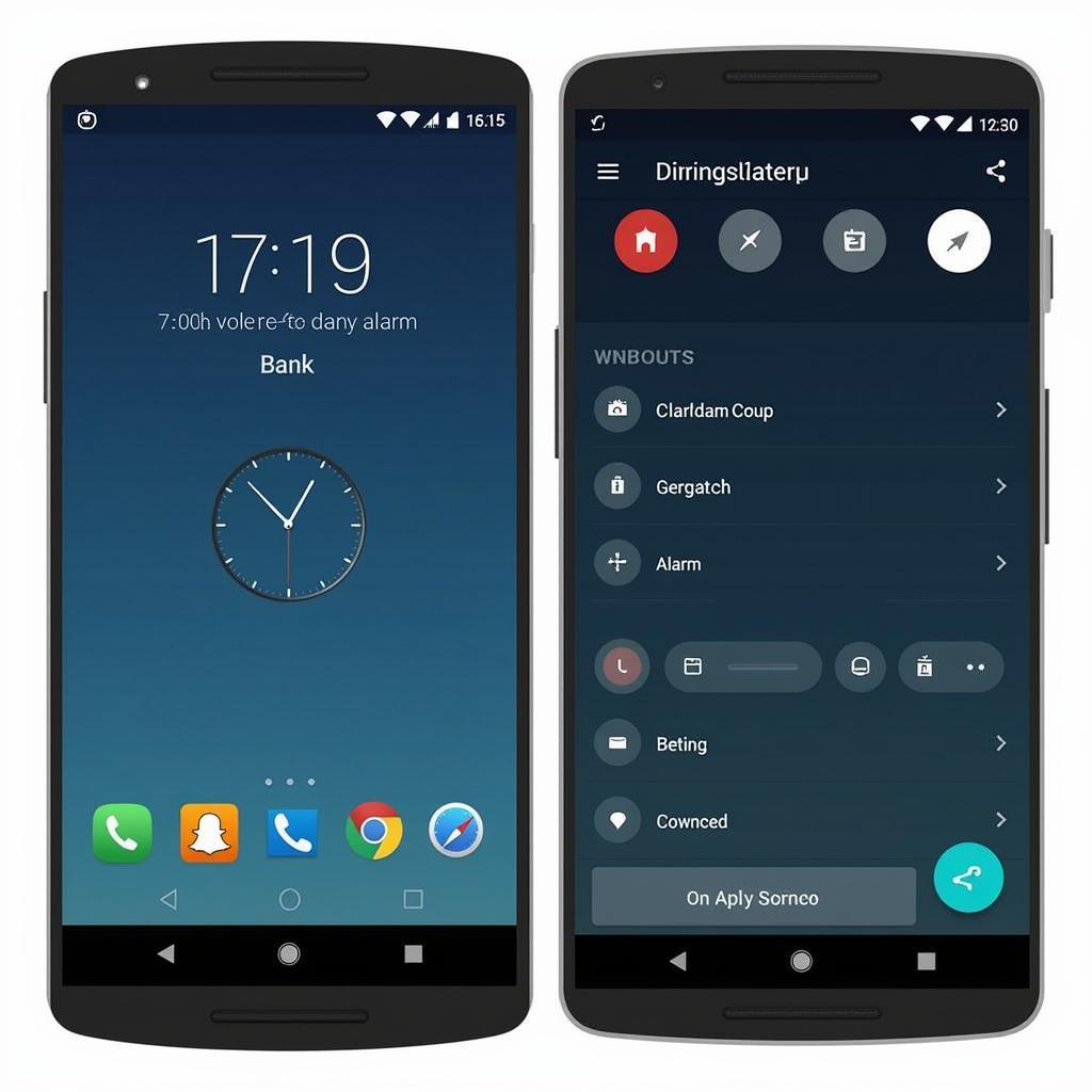 Alarm Clock Pro APK Interface