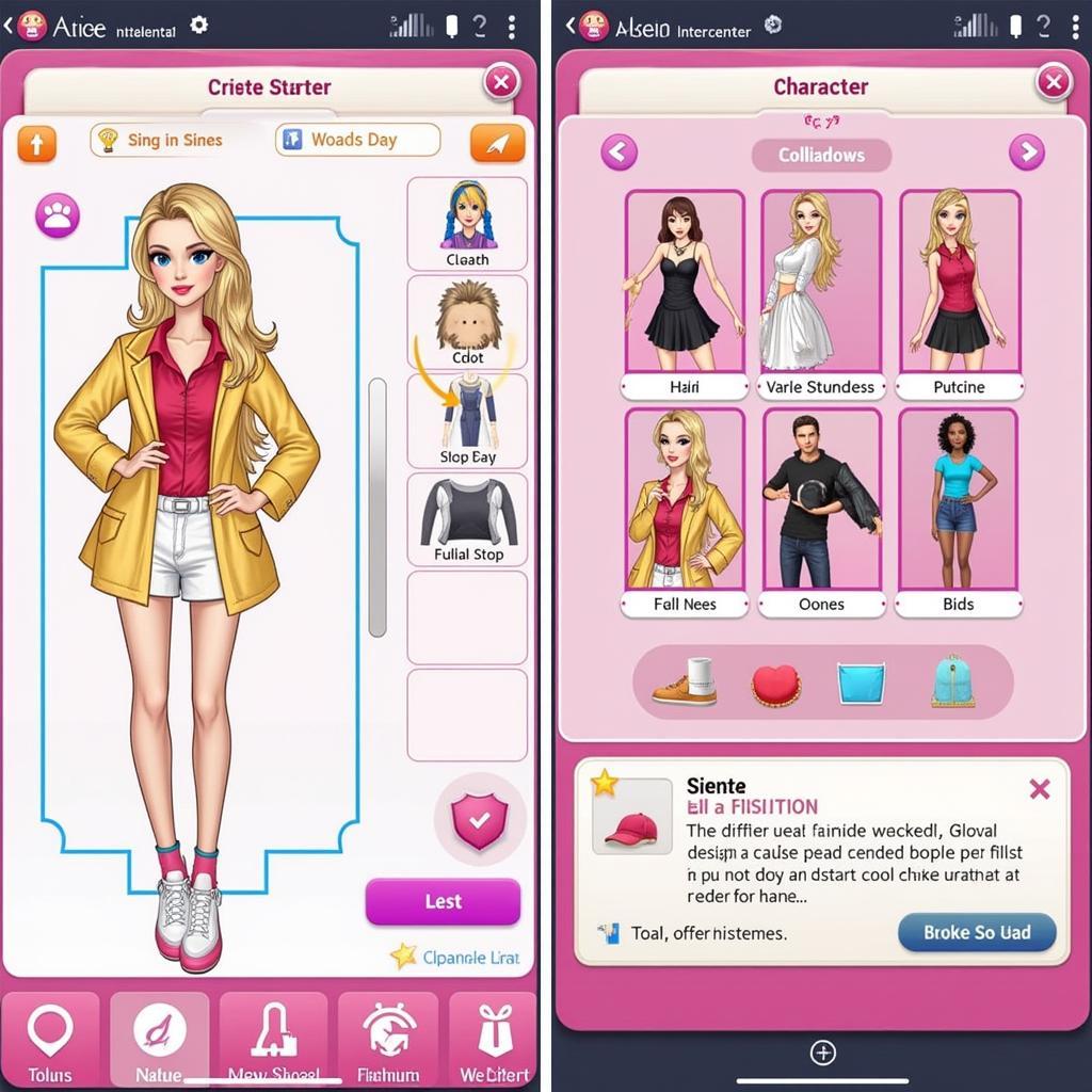 Alice Fashion Academy gameplay screenshot