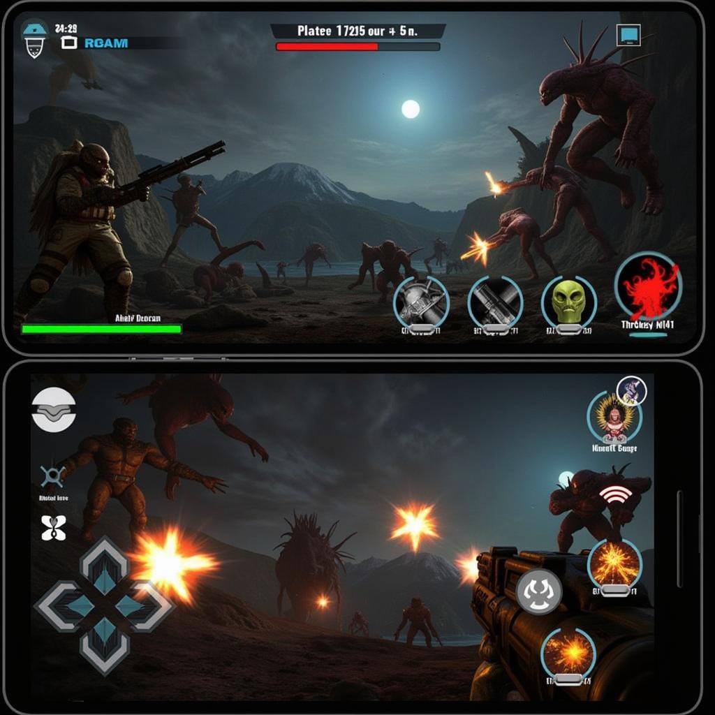 Alien Shooter 3 Mod Apk gameplay screenshot