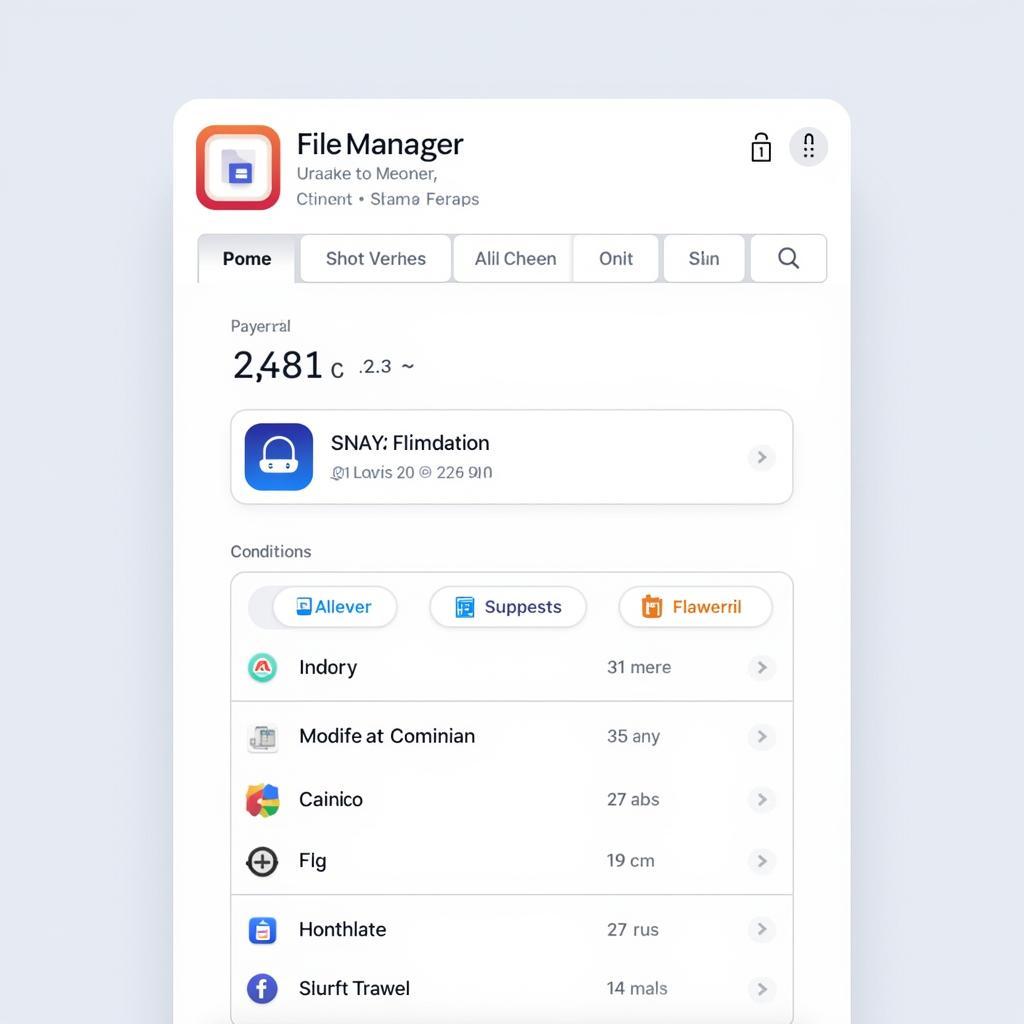 Amaze File Manager Interface