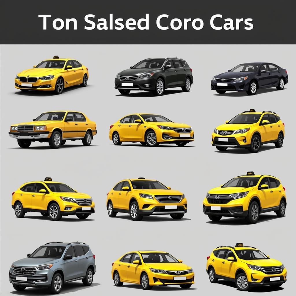 Amazing Taxi Simulator Car Selection