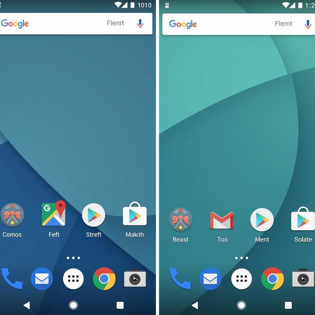 Android 7.1.2 AOSP Interface