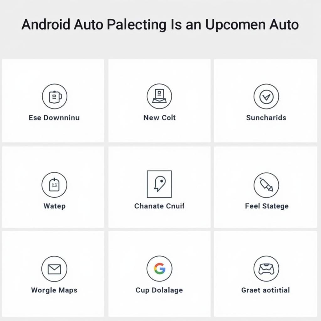 Popular Android Auto App Categories