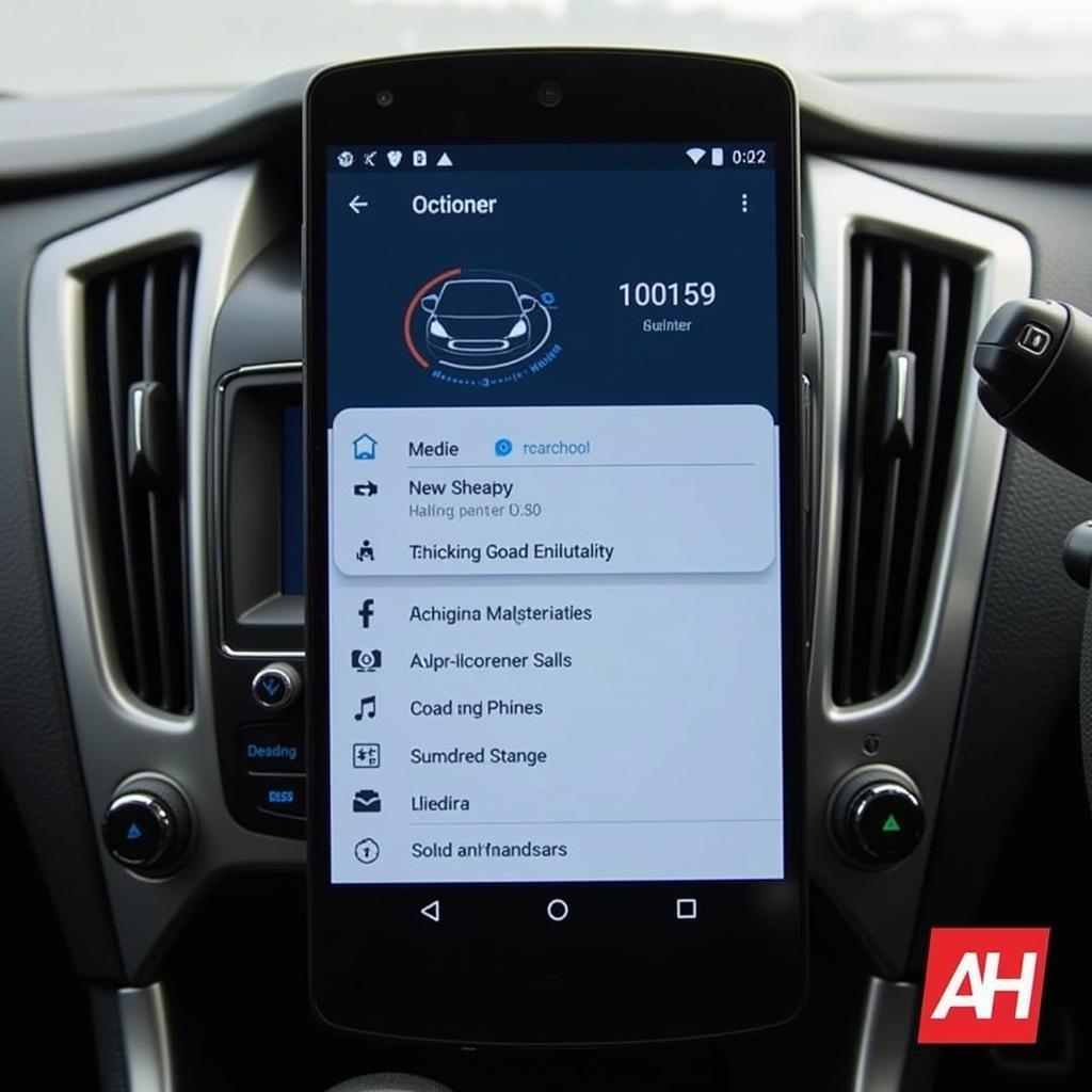 Android Auto User Interface