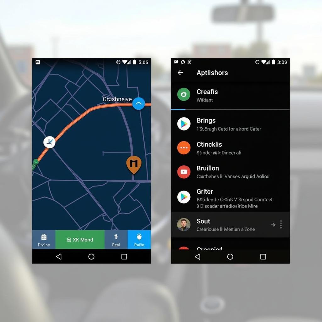 Android Auto Interface