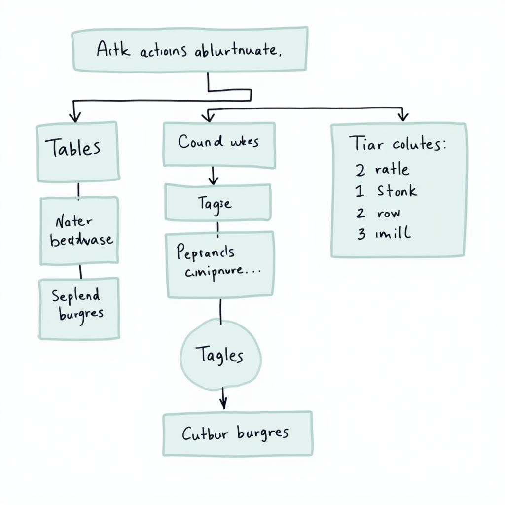 Android Database Structure