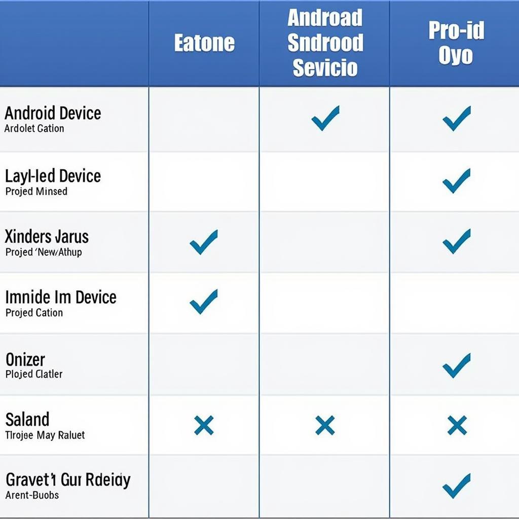 Android Device Spoofing Options