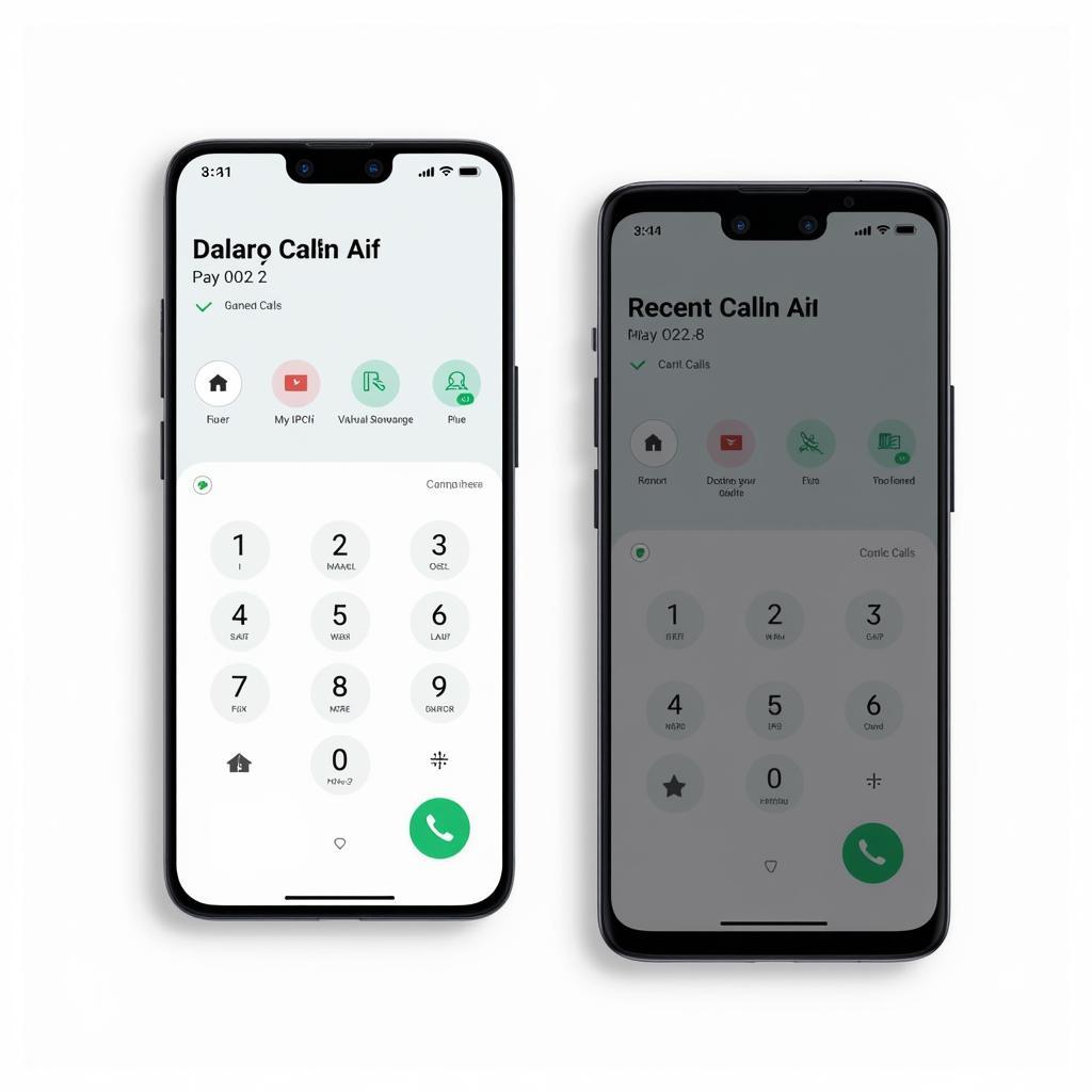 Android Dialer Interface