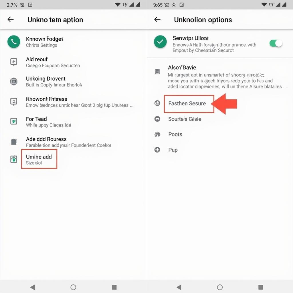 Enable Unknown Sources on Android