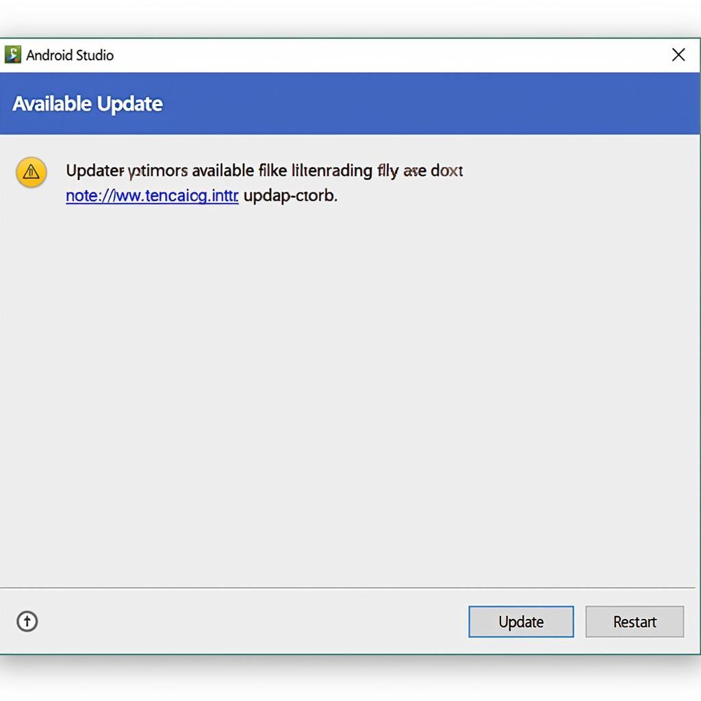 Updating Android Studio